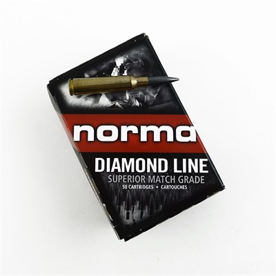 Patron Norma 6,5x55 Fält 8,4 g, HP Diamond Line  50-ask